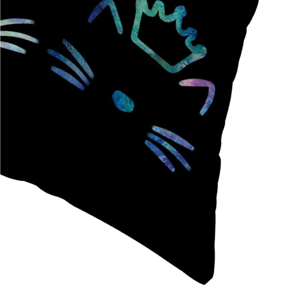 Cartoon Cat Design Colorful Kitty Pattern Zippered Pillowcase for Accent Pillow - Picture 2 of 6